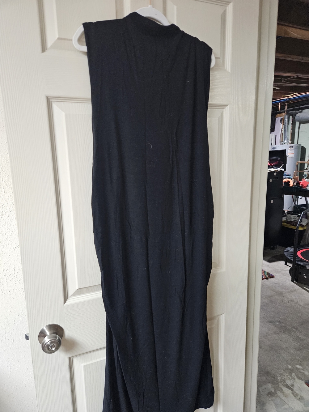 a new day Black Sleeveless Maxi Dress
